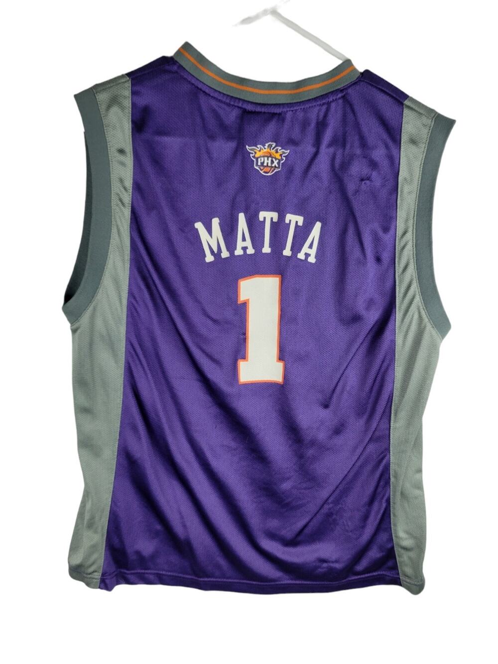 Vintage Reebok Phoenix Suns "Matta" Jersey Size XL Extra Large #1 Tank Mesh NBA